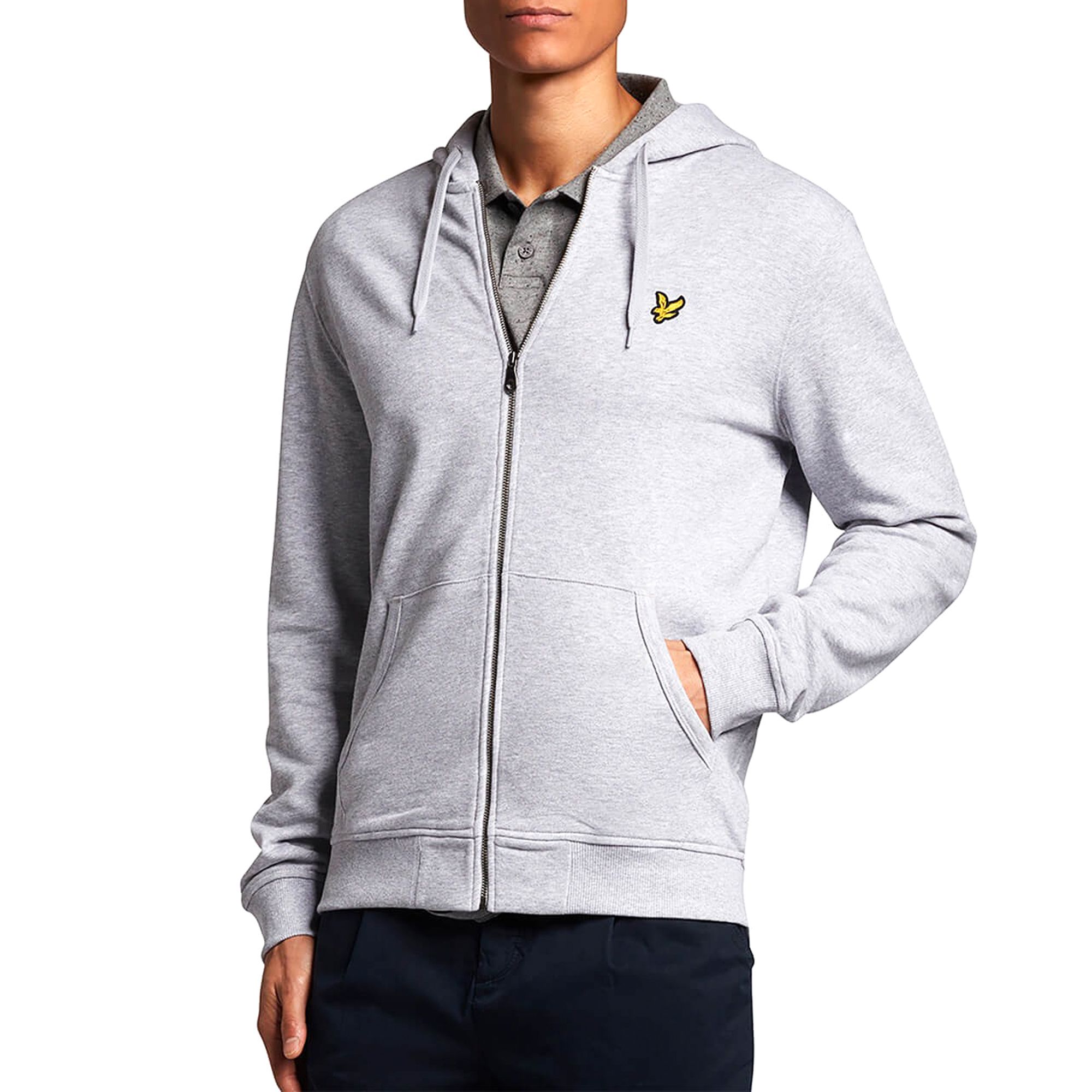 Lyle & Scott Tonal Eagle Gunmetal Joggingbroek